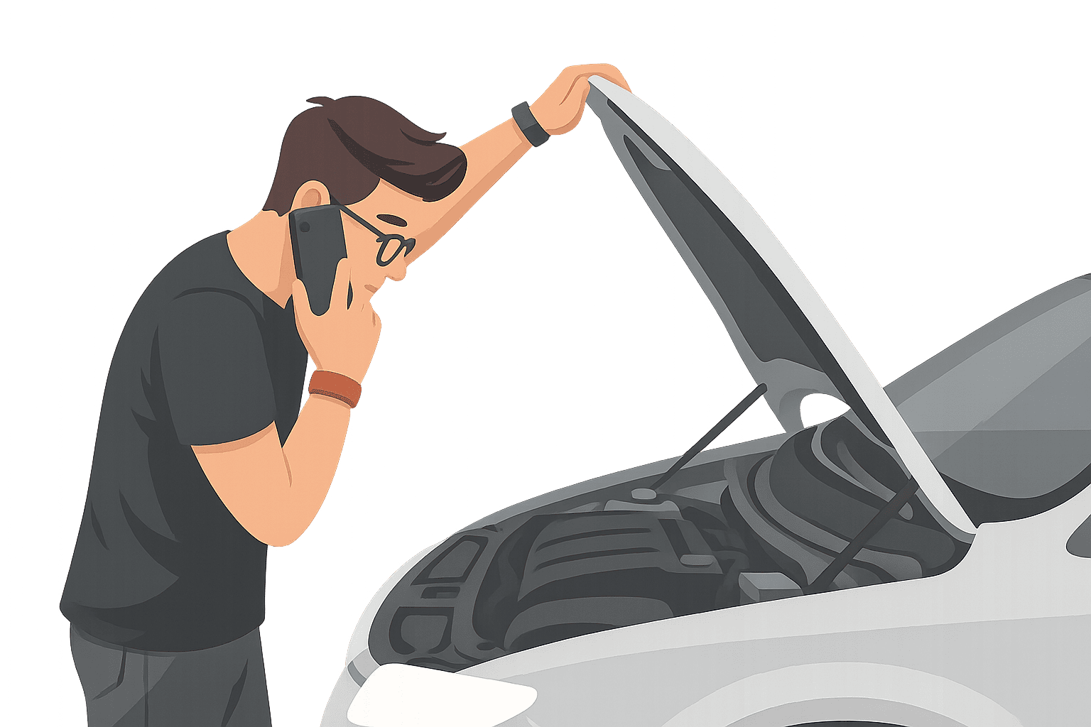 Что делать, если ваш автомобиль сломался в пути